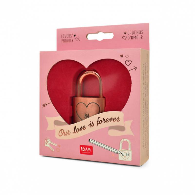 Customisable Lovers Padlock