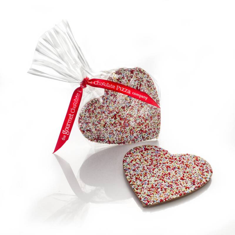 Milk Chocolate Sprinkle Heart