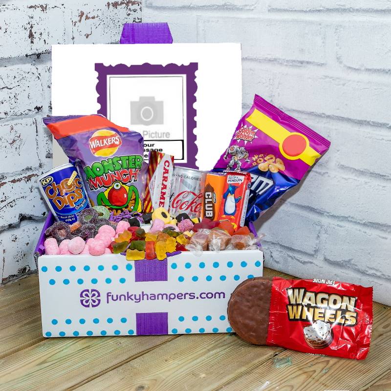 Personalised PicBox Sweet Snack Hamper