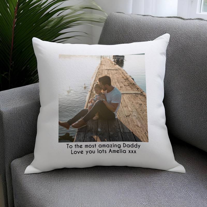 Personalised Photo Upload Cushion