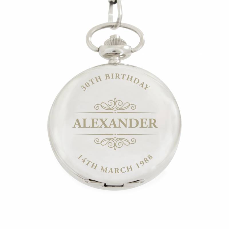 Personalised Classic Pocket Fob Watch